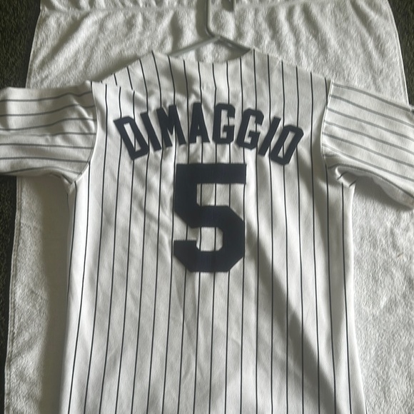 Majestic Black and White Pinstripe Jersey - Picture 4 of 4